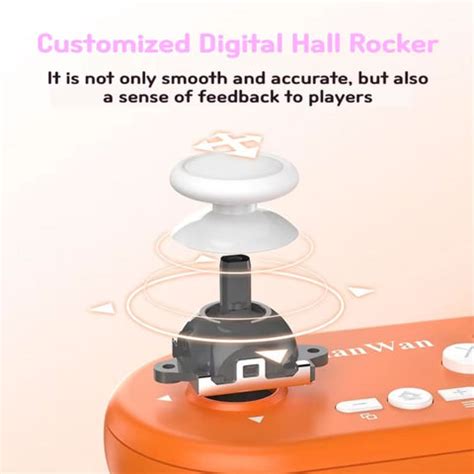 Shanwan Q36pro Xkv Mini Gamepad Hall Joystick Gyroscope Portable ...