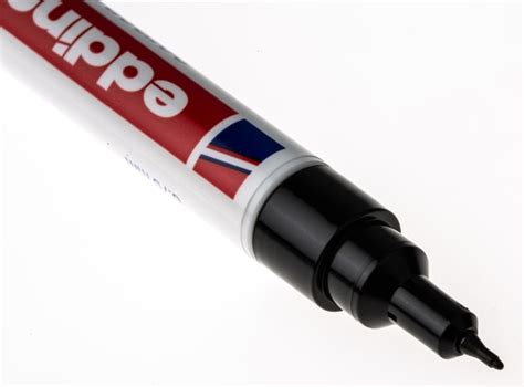 8404-001 Edding | Edding Extra Fine Tip Black Marker Pen | 231-4531 | RS