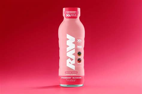 Raw Nutrition is releasing a Strawberry Raw Protein Shake