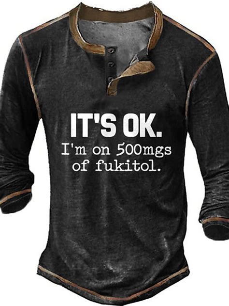 Graphic Letra Retazos Diario Casual retro de la vendimia Hombre ...