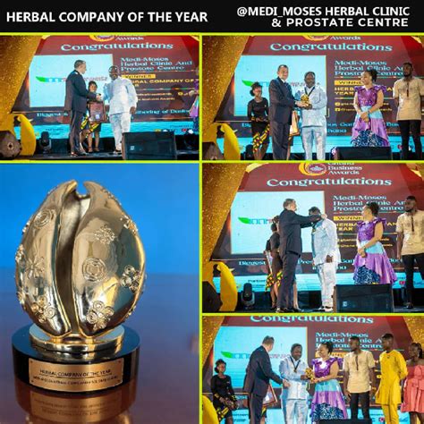Medi-Moses Herbal Clinic and Prostate Centre wins big award