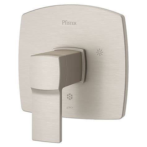 Pfister Deckard Brushed Nickel Bathtub/Shower Diverter (6.7813-in-ID ...