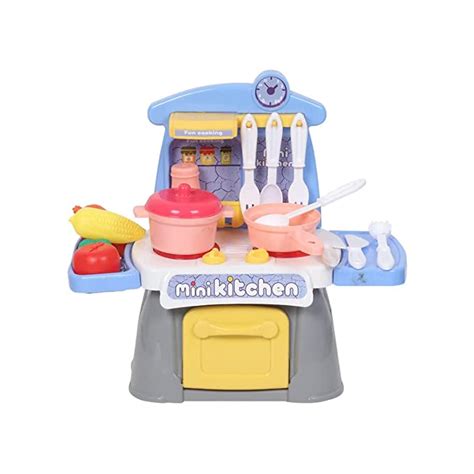 Buy VGRASSP Mini Kitchen Set Toy for Kids Girl, Chef Role Playset ...