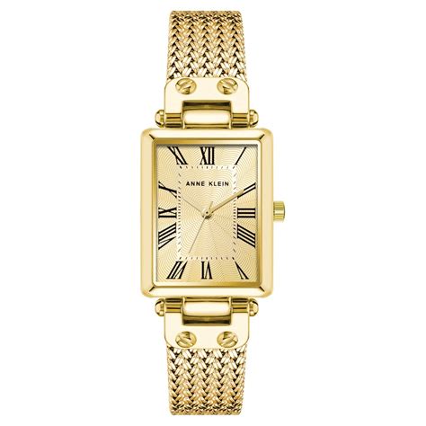 Buy Online Anne Klein Quartz Analog Champagne Dial Metal Strap Watch ...