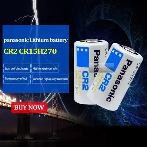 Panasonic Battery - Panasonic Battery CR2 3V CR15H270 850mah For Camera ...