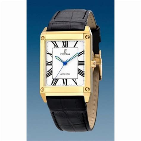 Relojeria Esparza - F6752/4 Reloj Festina Automatico Hombre Chapado Correa