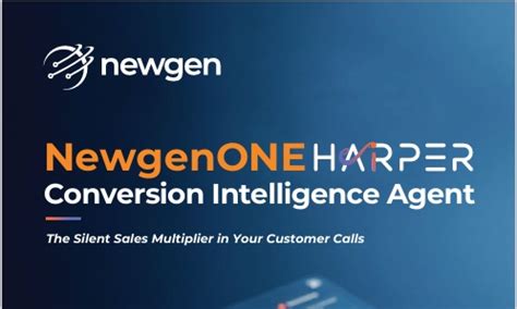 Brochure: NewgenONE Harper| GenAI | Conversion Intelligence Platform ...