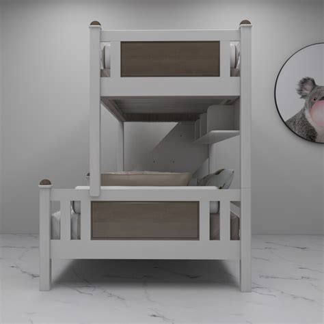 White Twin Sleeper Bunk Beds - BuildHUB