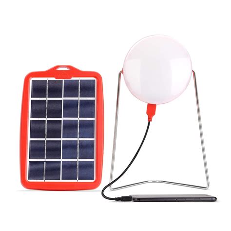 d.light S200 solar rechargeable light with mobile charging port works ...