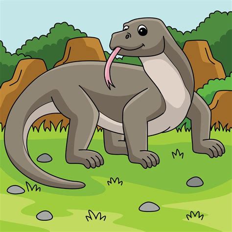 Komodo Dragon Cartoon 的图像结果
