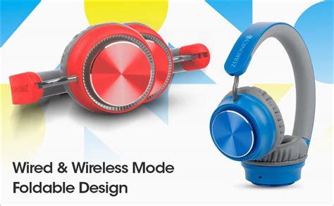 ZEBRONICS Zeb-Bang Pro Bluetooth Wireless On Ear Headphones with Mic V5 ...