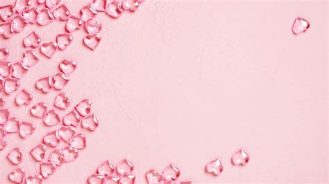 Download Aesthetic Computer Light Pink Clear Hearts Wallpaper ...