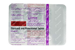 Etowin P 60325 Mg Tablet 10 - उपयोग, साइड इफेक्ट्स, खुराक, कीमत | Truemeds