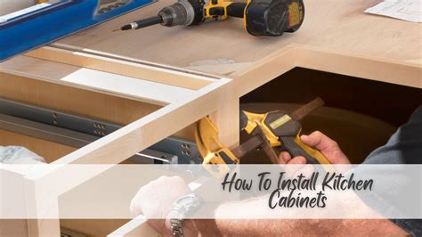 How to Install Kitchen Cabinets DIY 的图像结果