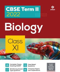 Arihant CBSE Biology Term 2 Class 11 for 2022 Exam (Cover Theory and ...