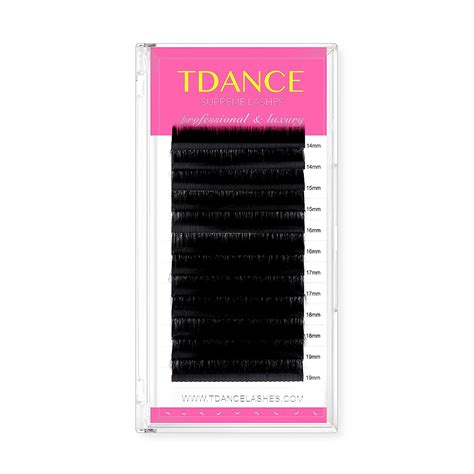 Buy TDANCE Premium D Curl 0.18mm Thickness Semi Permanent Individual ...