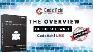 CodeAchi Library Management System Price, Features, Reviews & Ratings ...