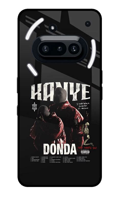 Buy Now Donda Kanye West Glass Case for Nothing Phone 3A Online | Casekaro