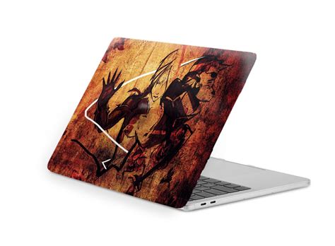 SANCTrix Laptop Skin Fullmetal Alchemist Themed Round Edge Cutout Decal ...