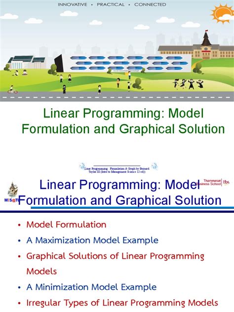 Linear Program Model 的图像结果