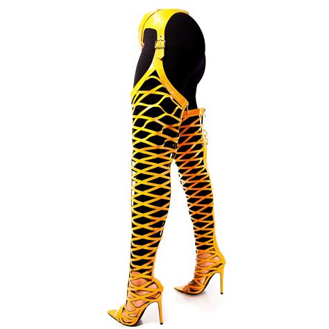 Buy Cape Robbin Train Thigh High Over The Knee Chap Boots, Stiletto ...