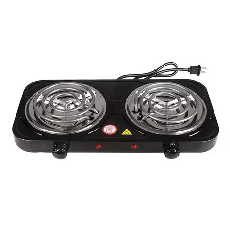 Portable Camping Cooking Stove Dorm Electric Double Burner Hot - TikTok ...