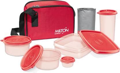 Flipkart.com | MILTON Prime Lunch Trendy Tiffin Set 5 Containers Lunch ...