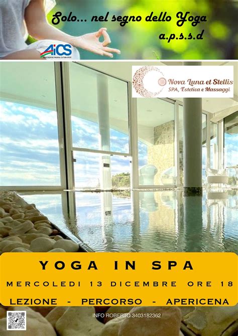 YOGA IN SPA, Nova Luna et Stellis S.r.l., Bergeggi, 13 January 2024 ...