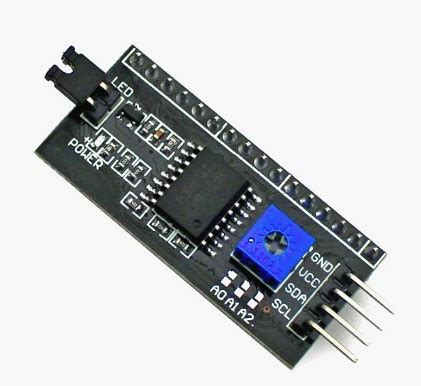 I2C Module for 16x2 (1602) Character LCD | Being Engineer