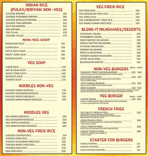 Menu at Alfaham Grill Corner, Mumbai