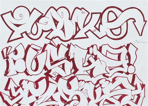 Graffiti Letter J Wildstyle