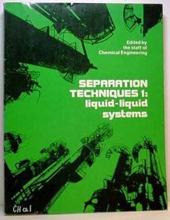 Buy Liquid-liquid systems (Separation techniques) Book Online at Low ...