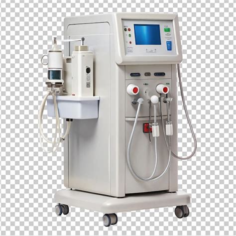 Dialysis machine on transparent background | Premium AI-generated PSD