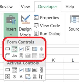 Image result for Excel View Form Controls