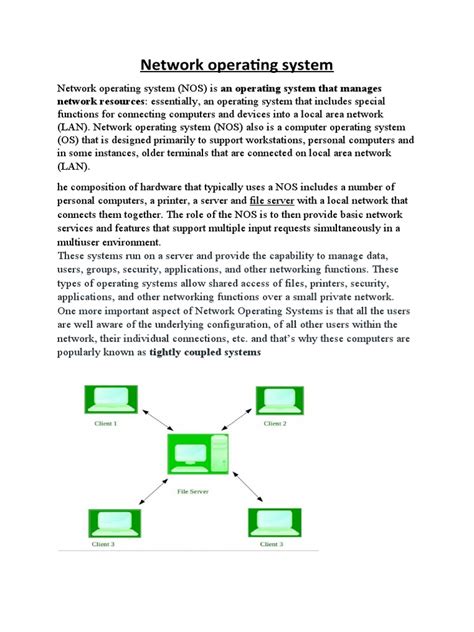 Image result for What Is Network Operating System