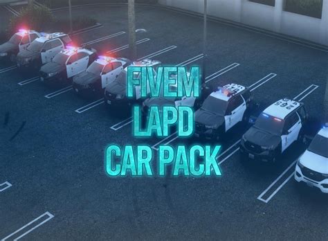 Buy Fivem LAPD Car Pack | Fivem Ready | High Quality | Online in India ...