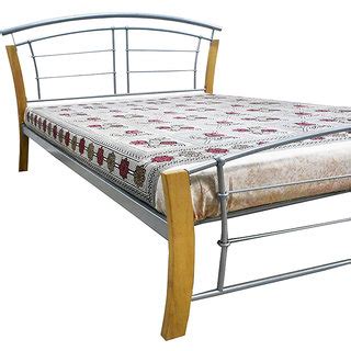 Buy EROS Amos Metal Double Bed Online @ ₹22353 from ShopClues