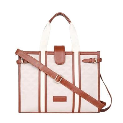 Buy Womanix PU Laptop Tote Bags for Women,Work Bag,15 inch tote for ...