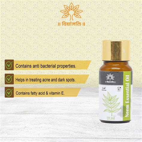 Buy 100% Natural Neem Oil at Low price | Vidhyanjali