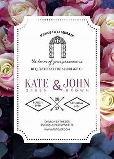 Free Wedding Invitation Creator by 3 Beautiful Free Wedding Invitation Templates That You Can Free Wedding Invitation Creator