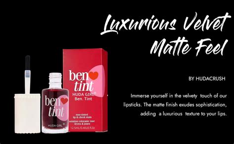 Buy HUDA GIRL Korean Style Liquid Lip And Cheek Tint With Rose ...