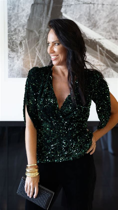 CTL Sequin Events Top - Emerald – Cazinc The Label