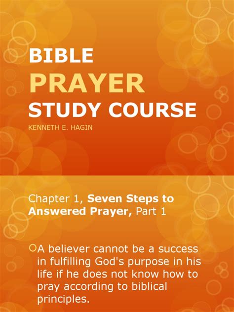 Image result for Prayer Course 2 Study Guide