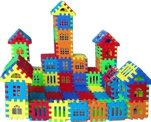 KIYANA Home House Building Blocks with Smooth Rounded Edges, Toys for ...