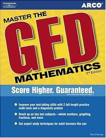 Buy Master the GED Mathematics 2nd ed Book Online at Low Prices in ...