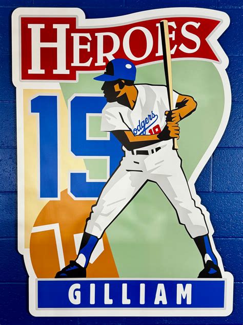 Retired Numbers Jim Gilliam #19