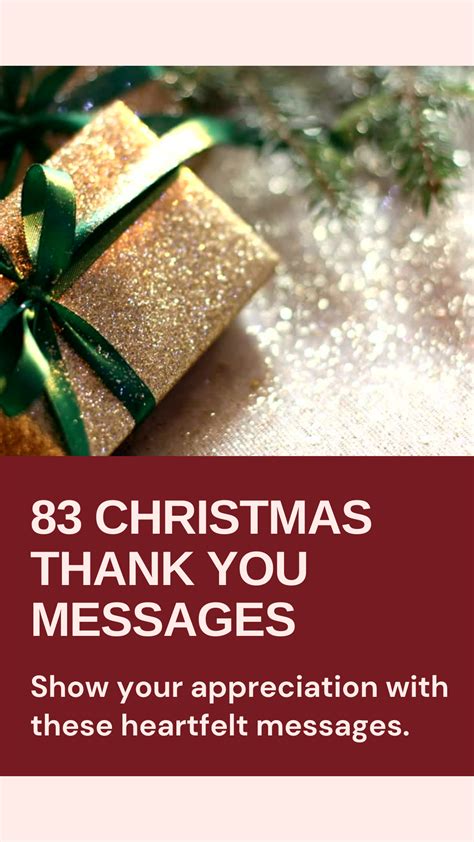83 christmas thank you messages expressing gratitude this festive ...