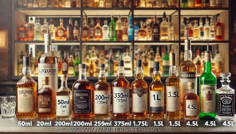 Ultimate Guide to Liquor Bottle Sizes: A Must-Read for Enthusiasts
