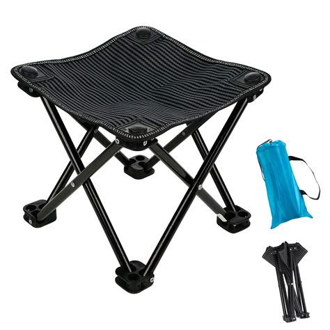 Garne T Mini Portable Folding Stool,Outdoor Folding Chair for Camping ...