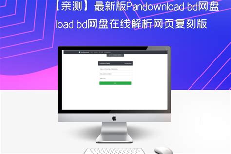 【亲测】最新版Pandownload bd网盘在线解析网页复刻版 – 源素贰